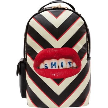 Seletti Раница TOILETPAPER REGIMENTAL SHIT 43 см, на райета, Seletti (SLT02352)