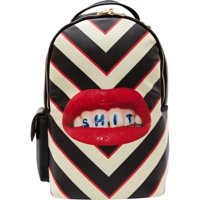 Seletti Раница TOILETPAPER REGIMENTAL SHIT 43 см, на райета, Seletti (SLT02352)