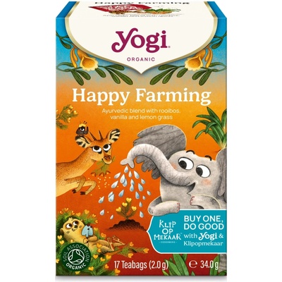Yogi Tea BIO Happy farming Yogi tea 17 sáčků 34 g