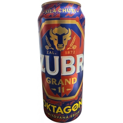 Zubr Grand 11° 0,33 l (plech)