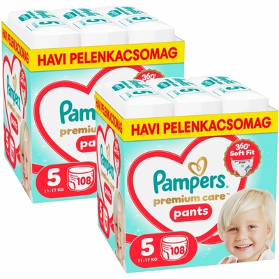 Pampers Premium Care 5 216 ks