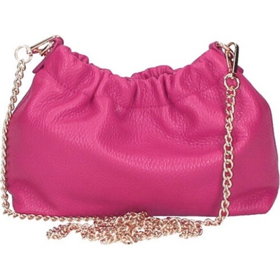 Made in Italy kožená kabelka 793 fuchsia Fuchsia