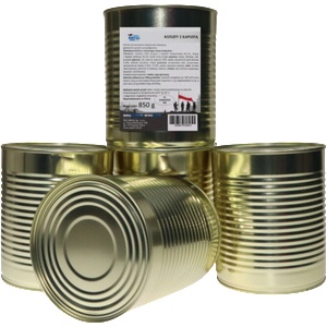 Arpol Военна консерва - кюфтета със зеле, 850g (vkjedlo21)