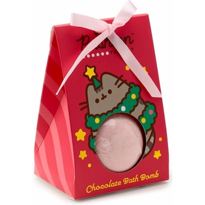 Pusheen Kúpeľová bomba v darčekovom balení mačka čokoláda 160 g