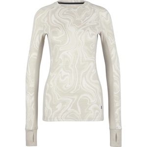 Stoic Дамско мериносово термобельо Stoic Women's Merino225 StensundSt. L/S Merino shirt - Fog Grey / Multi - размер XXL (916-5285-0216)