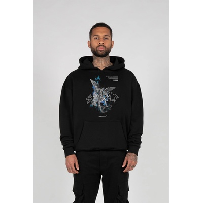 Urban Classics Суичър SAINT V. 1 Heavy Hoody Oversized Essentials V. 4 black XXLUB-MJG11443-00007 - Бял, размер XL