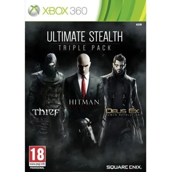 Square Enix Ultimate Stealth Triple Pack: Thief + Hitman Absolution + Deus Ex Human Revolution (Xbox 360)