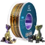 GEEETECH PLA Silk Tri-Color Purple+Gold+Black - 1, 75 mm / 1000 g (700-001-1593)