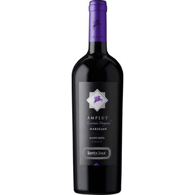 Santa Ema Amplus Marselan suché červené 2022 14,5% 0,75 l (holá láhev)