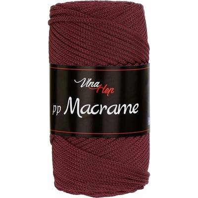 Vlna - Hep pp Macrame 4031 hnědovínová