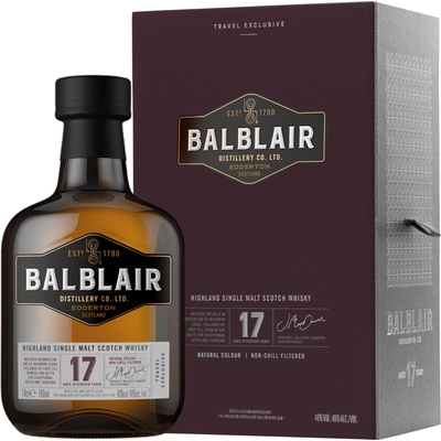 Balblair 17y 46% 0,7 l (kartón)