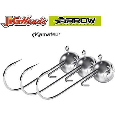 Kamatsu Jigové hlavy Arrow Jig veľ.5 14g 3ks
