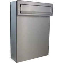 DOLS C-050 ČD-50C - nerezová poštová schránka pre sendvičovú montáž na výplň plotu, bránky a dverí