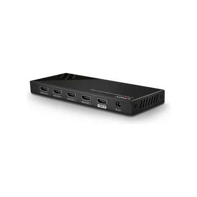Lindy Сплитер LINDY LNY-38236, 4-портов, HDMI 2.0, 18 Gbps, 4K/60Hz HDR, LNY-38236