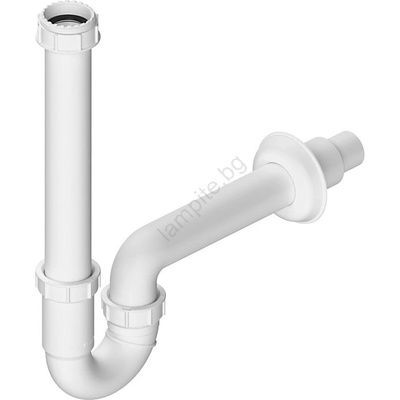 Bruckner - Сифон за мивка DN40 бял (SH0315)