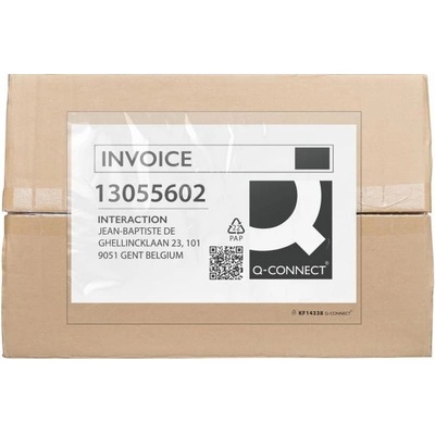 Vrecká na sprievodky Q-CONNECT C4 225x320mm 250ks