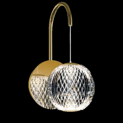 Diamond led АПЛИК 4.2w 3000k, ЗЛАТО (955diamond430wgd)