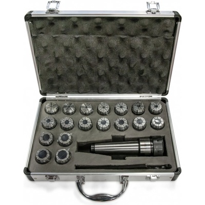 Sada upínače MK2/M10/ER25 a kleštin 1,5-16 mm (15 ks)