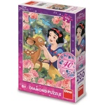 Dino - Puzzle Snow maiden with deer 200 diamond - 200 piese