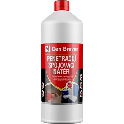 DEN BRAVEN - Penetračný a spojovací náter 1 l mliečne biela