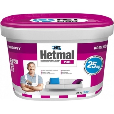 Het Hetmal Plus malířská barva, 25 kg
