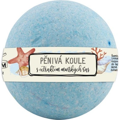 Bohemia Gifts Šumivá pěnivá koule Moře 100 g