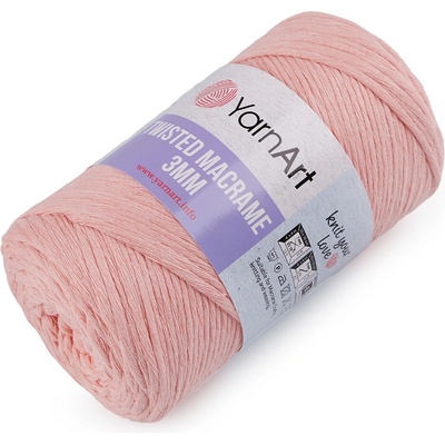 Pletací příze Twisted Macrame 250 g rozčesávací Varianta: 10 (767) lososová světlá, Balení: 1 ks 50207/122897/233626