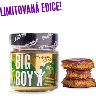 Big Boy Pistáciový krém s příchutí dubajské čokolády 170 g – Zboží Mobilmania