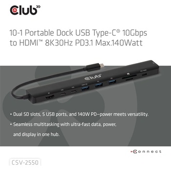 Club 3D CSV-2550