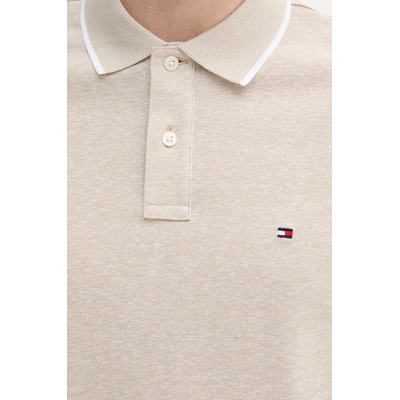 Tommy Hilfiger Тениска с яка с лен Tommy Hilfiger (MW0MW33140)