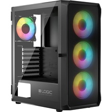 Logic PORTOS ARGB MINIDI USB 3.0 čierna