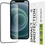 Techsuit Протектор за iPhone 12 Pro Max - 111D Full Cover / Full Glue Glass - черен