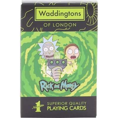 Hrací karty Waddingtons 36965 Rick and Morty