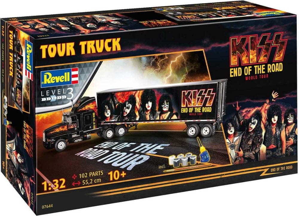 Coffret Maquette camion : Rammstein Tour Truck - Revell - Rue des Maquettes Coffret Maquette camion : Rammstein Tour Truck - Revell - Rue des Maquettes