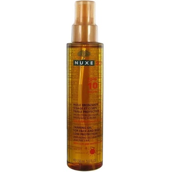NUXE Tanning Oil SPF10 150ml - Orange