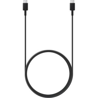 Samsung Оригинален USB-C към USB-C Кабел SAMSUNG 1.8m 5А EP-DX510JBE, Черен (Bulk) (EP-DX510JBE)