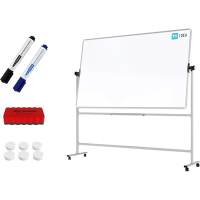 ALLboards Mobilní tabule TM Idea, oboustranná 200 x 120 cm řada FLEX, DMB2012