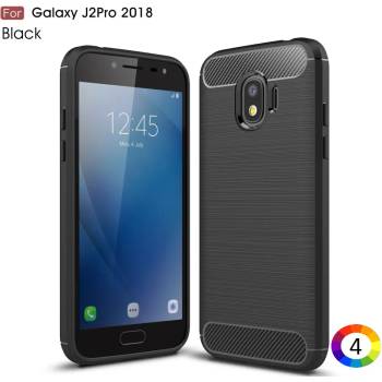Image 1 of Samsung Galaxy J2 Pro 2018 Carbon Fiber Калъф и Протектор