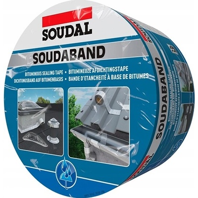 Soudal Opravná páska 150 mm x 10 m grafit