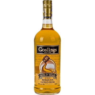 Goslings Gold 40% 1 l (holá láhev)