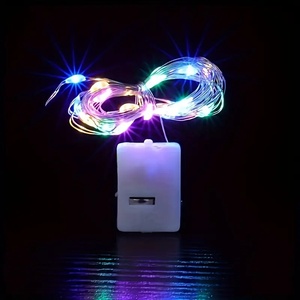  Micro LED декоративна лента с батерии 1м. , многоцветни 1250