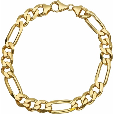 Zlaton Náramek žluté zlato figaro vel.24 37.85g 000562301256