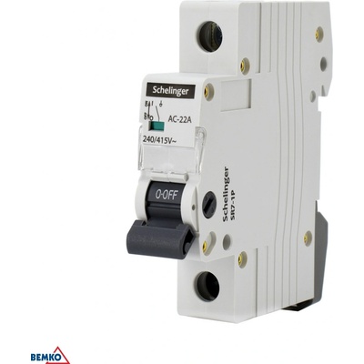 Odpínač Schelinger 500 V IP20 63 A