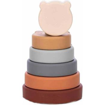 Freeon Силиконова кула за подреждане Freeon Free2Play - Розови Мечки (46170)