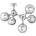 Ideal Lux NODI CROMO PL5 200484