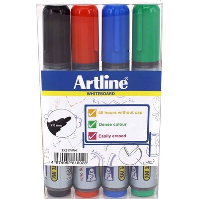 Artline Бяла дъска Маркер 517 4-комплект (EK-517/4W 94)