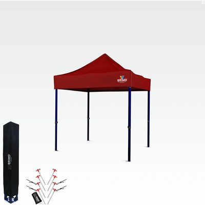 Brimo Promo stánok 2 x 2 m červený 38