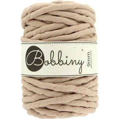 Bobbiny Macrame Cord 9 mm Sand