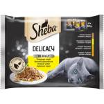 Sheba Delicacy Пилешки асортимент пастет 4 x 85 г
