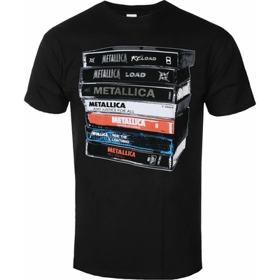 ROCK OFF мъжка тениска Metallica - Cassette- Черен - METTS59MB